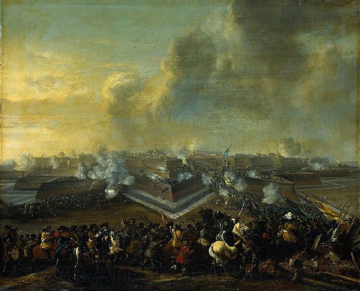 Pieter Wouwerman The storming of Coevoorden, 30 december 1672 Spain oil painting art